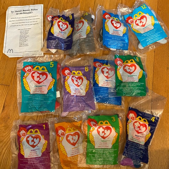 Ty Beanie Babies McDonald's Collection - Multicolor